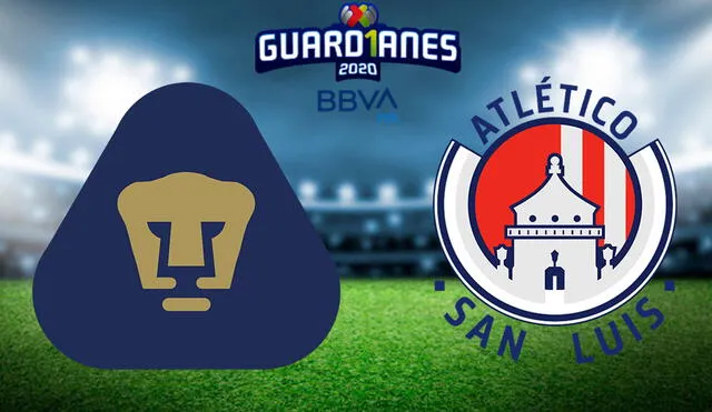 Pumas vs Atlético San Luis EN VIVO: sigue AQUÍ el partido por la fecha 10 del Torneo Guardianes 2020. Composición: GLR.
