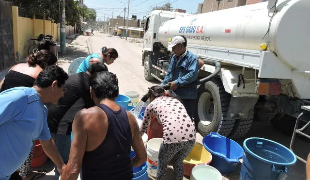 Restringirán el servicio de agua en Paita. Foto: La República.