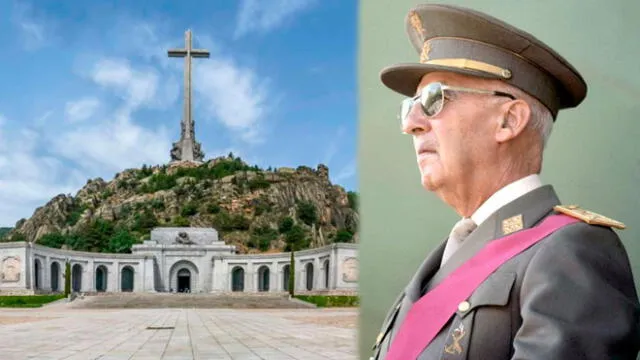 Restos de dictador Franco serán exhumados del Valle de los Caídos e irán a cementerio común. Foto: difusión