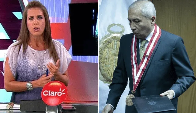 Pamela Vértiz a Pedro Chávarry: "El señor cree que el peruano es estúpido"