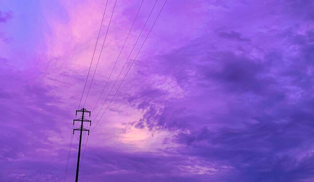 Cielo de Japón se tiñó de púrpura ante llegada del tifón Hagibis [FOTOS y VIDEO]