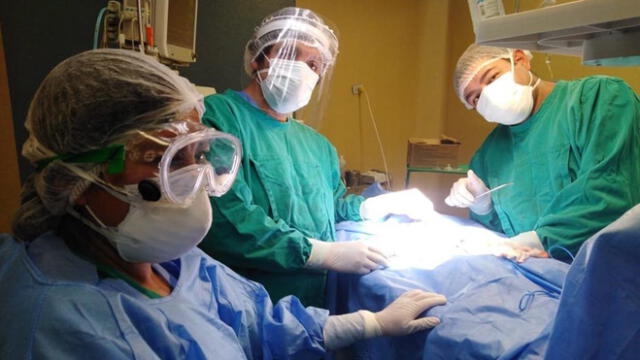 Esta es la tercera cirugía pediátrica relacionada a la COVID-19 en el nosocomio cusqueño. Foto: Hospital Antonio Lorena.
