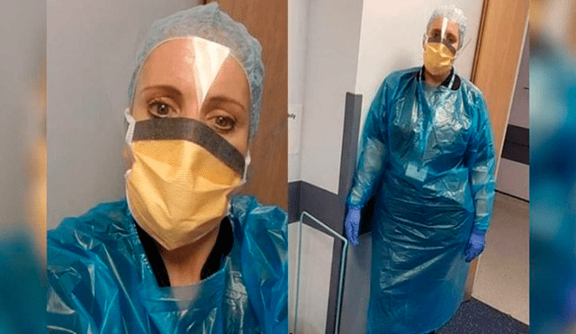 La enfermera del hospital de Londres, Inglaterra, contó la terrible situación del personal de salud ante la falta de equipos y la gran cantidad de cuerpos infectados por COVID-19.