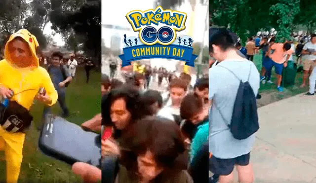Las avalanchas humanas por los Community Day de Pokémon GO en Lima. Foto: composición La República.