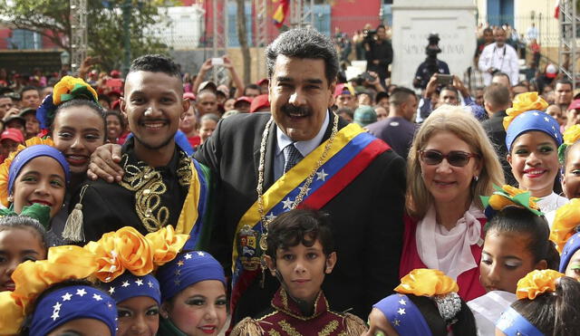 Maduro califica de “migajas” de “comida podrida” la ayuda de EEUU