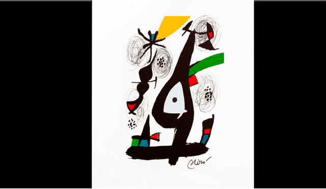 Grabados de Miró se exponen por primera vez en Ica