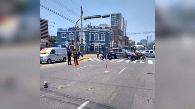 Jesús María: policía fue baleado por conductor que fugó de operativo del SAT. (Foto: Captura de video / Serenazgo Jesús María)