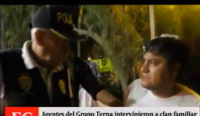 Carabayllo: Grupo Terna capturó a familia que vendía drogas [VIDEO]