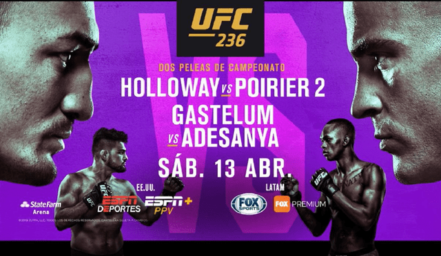  UFC 236: Dustin Poirier e Israel Adesanya se convirtieron en los nuevos campeones tras dar un show espectacular [RESUMEN]