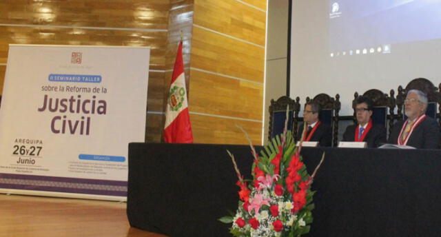 Jueces de Arequipa, Cusco y Tacna promueven modernización del Poder Judicial.