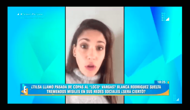 Tilsa Lozano: así reaccionó tras ver supuesto video comprometedor de Juan Manuel Vargas [VIDEO]