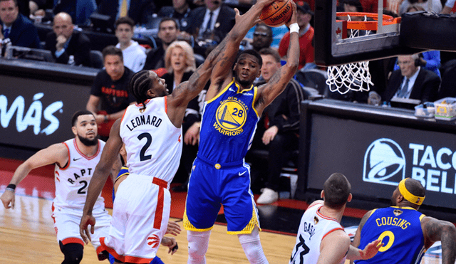 Warriors vs. Raptors EN VIVO: se enfrentan en el tercer juego de las finales de la NBA