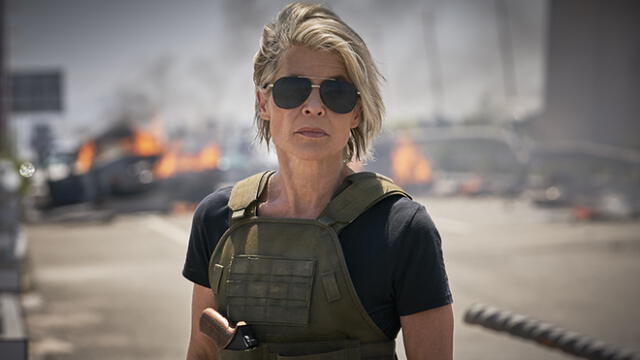 Linda Hamilton stars in Skydance Productions and Paramount Pictures' "TERMINATOR: DARK FATE."