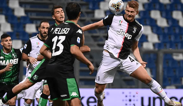 Juventus y Sassuolo se enfrentan por la fecha 33 de la Serie A. (FOTO: AFP).