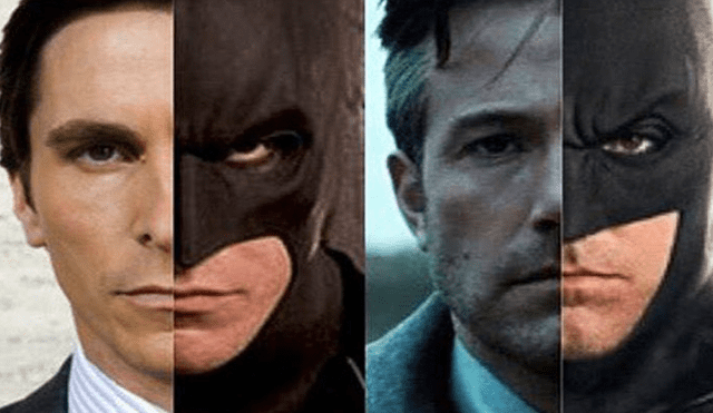 Twitter: Eligen al mejor Batman, ¿Ben Affleck o Christian Bale? [VIDEO]