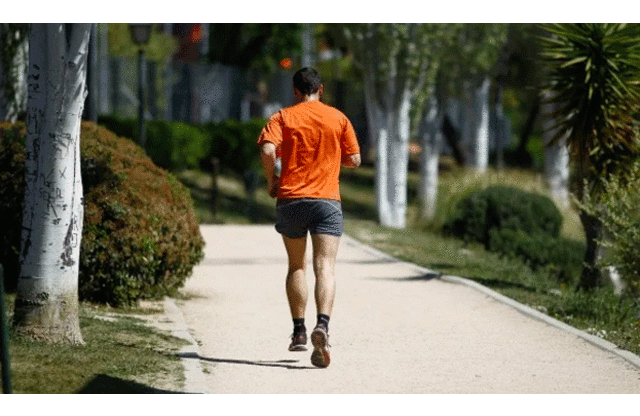 Desescalada en España: las personas podrán a salir a correr a partir del 2 de mayo. Foto: Europa Press.
