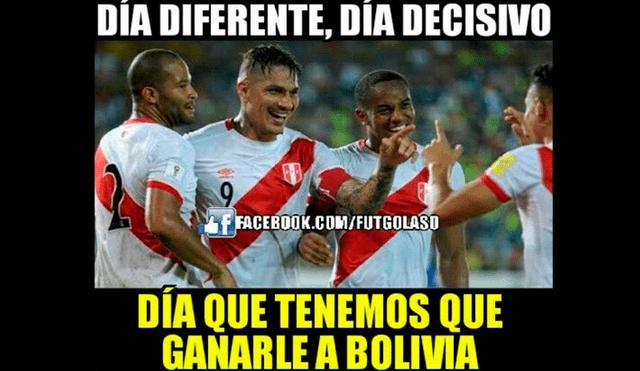 Perú vs. Bolivia: En Facebook, hinchas comparten geniales memes antes del partido [FOTOS]