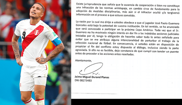 ¡Actividad deportiva de Paolo Guerrero peligra! Swissôtel enviará documentos a la WADA