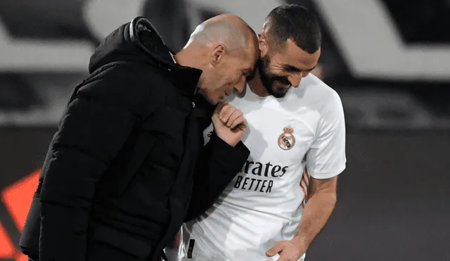 Benzema marcó el gol de la victoria para el Real Madrid. Foto: AFP
