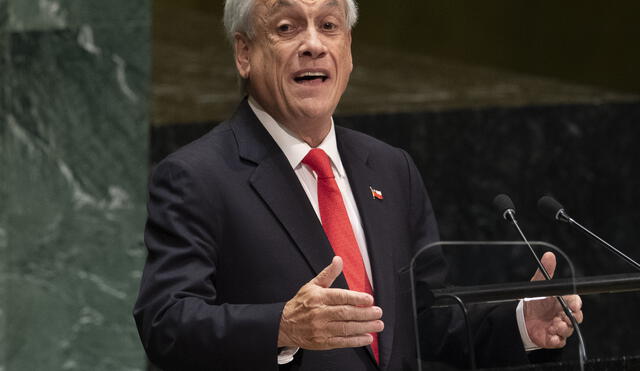 Sebastián Piñera, presidente de Chile. Foto: AFP.