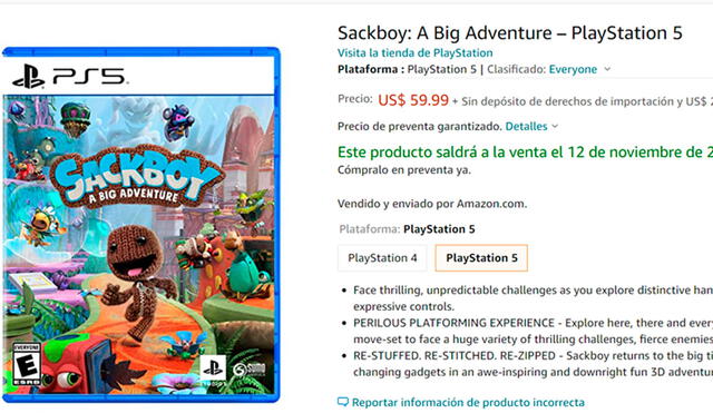 El precio de los juegos de PS5 en Perú varía tal como sucede en Estados Unidos, donde algunos alcanzan la cifra de 70 dólares.. Imagen: Phantom.