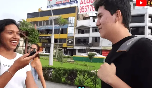 YouTube viral: chica entrevista a joven en San Valentín y termina terriblemente troleada [VIDEO]