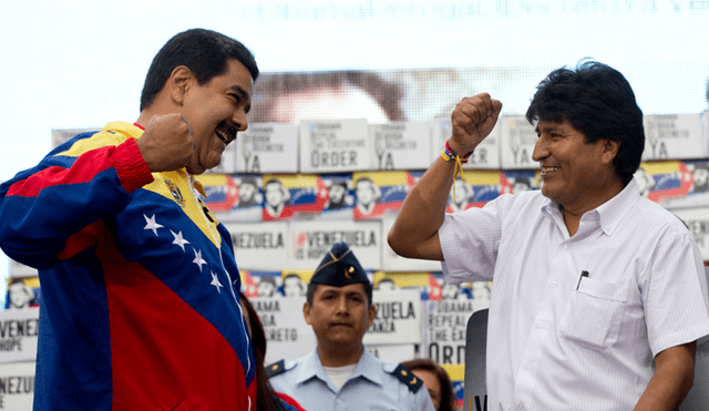 Declaran a Evo Morales como "hijo ilustre" de Venezuela
