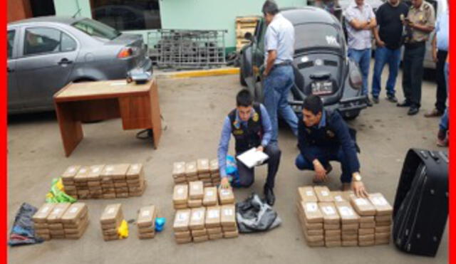 Incautan más de 300 kilos de cocaína y capturan a 3 colombianos y 3 peruanos