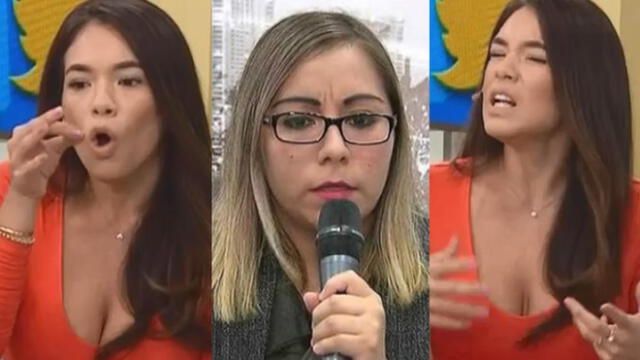 Conductora Jazmín Pinedo críticó a abogada de Macarena Vélez por defender a chicos reality