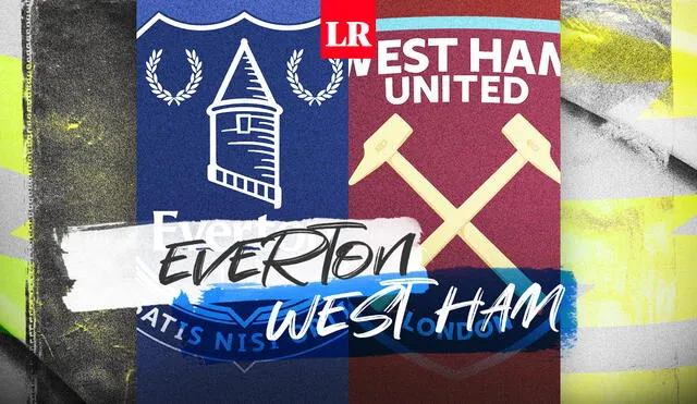 Everton choca ante el West Ham por la Premier League. Foto: Composición Fabrizio Oviedo/La República