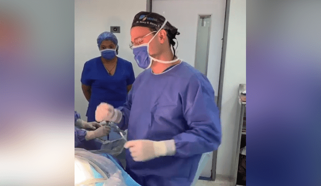 Un médico cirujano ha causado sensación en Facebook al bailar como Anuel AA en plena operación.