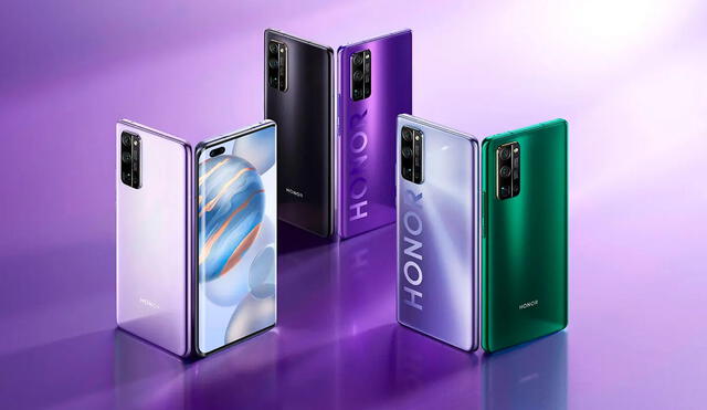 Honor 30 es el tercer móvil de gama media más potente. Foto: Huawei.