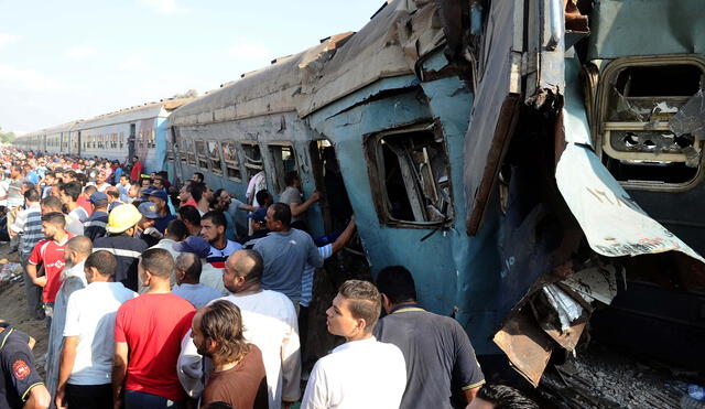 Choque de trenes deja al menos 37 muertos