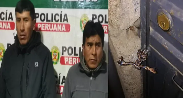 Delincuentes cerraron las puertas de 15 familias para robar autopartes en Puno .