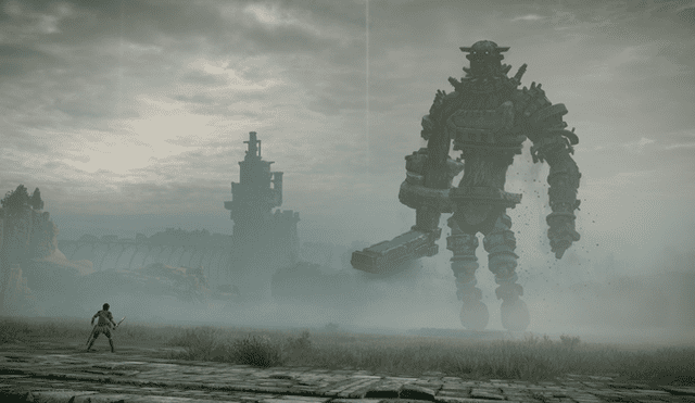 Fondo de pantalla de Shadow of the Colossus. Foto: PlayStation.