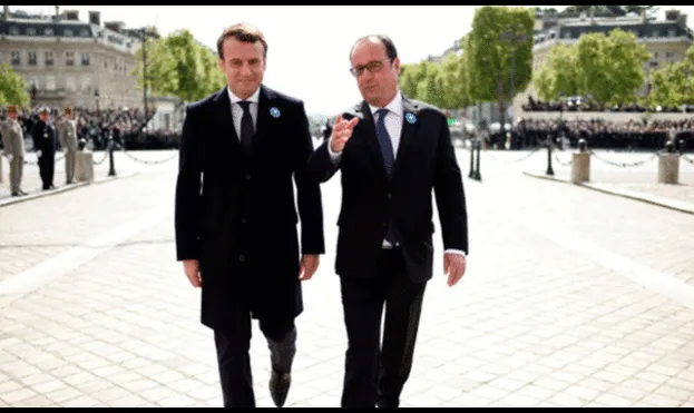 Francia: Emmanuel Macron conmemora a víctimas de la Segunda Guerra Mundial
