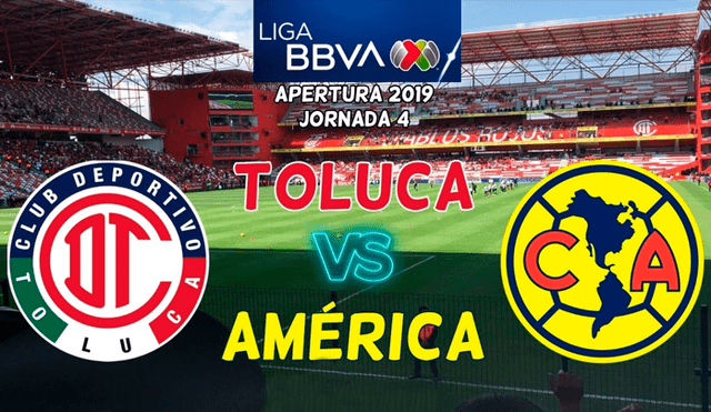 América vs. Toluca EN VIVO ONLINE por la Liga MX vía TUDN, ESPN y Canal de las Estrellas.