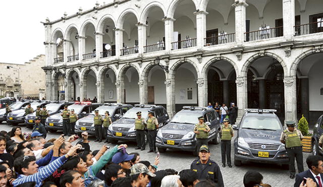 Ministro Basombrío: Arequipa no necesita de más policías 