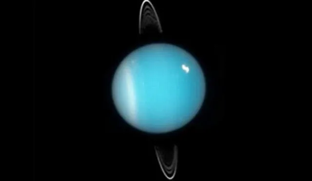 Urano, captado por la NASA.