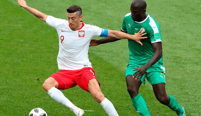 Polonia con Lewandoski perdió 2-1 ante Senegal en Rusia 2018 | RESUMEN