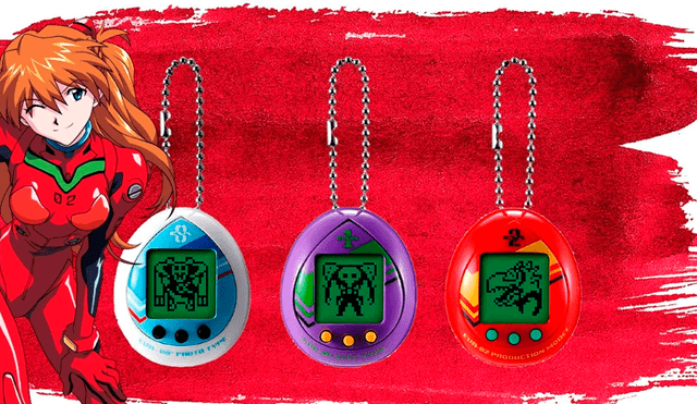 Los Tamagotchis x Evangelion se podrán a la venta en junio 2020 en Japón.