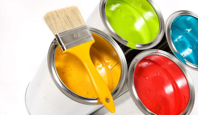 El uso de las pinturas en las casas podría poner en riesgo la salud de las personas, sostiene GEA. Foto: difusión