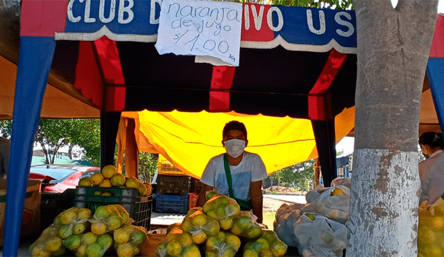 Mercado itinerane en San Martin de Porres. Foto: Vanessa Trebejo