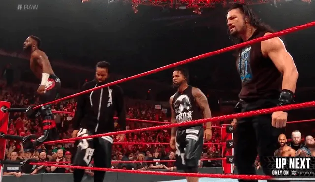 Roman Reigns, The Usos y Cedric Alexander cerraron la edición número 1366 de Monday Night Raw. | Foto: WWE