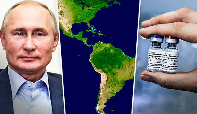 Vladimir Putin hizo una gran apuesta con la vacuna rusa contra la COVID-19. Diseño: LR