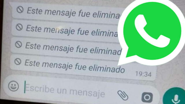Truco de WhatsApp para saber qué decía el mensaje eliminado que envió tu amigo.