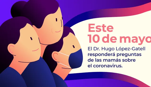 López-Gatell responderá preguntas de las mamás en torno a la pandemia del coronavirus. (Foto: Twitter)