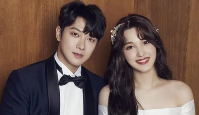 Minhwan y Yulhee se casaron el 19 de octubre del 2018.