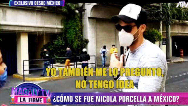 Guty Carrera se pronuncia sobre el cuestionado viaje de Nicola Porcella a México