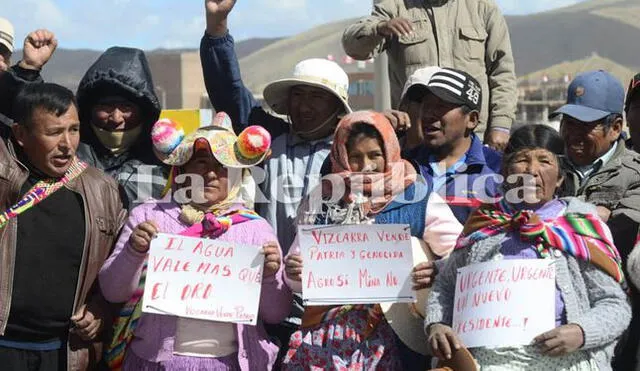 Ciudadanos de Puno rechaza proyecto minero Tía María